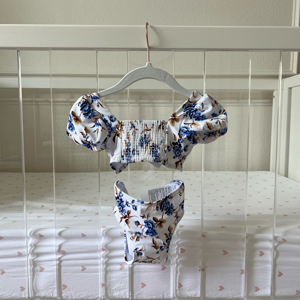 Janie and Jack Floral Bikini